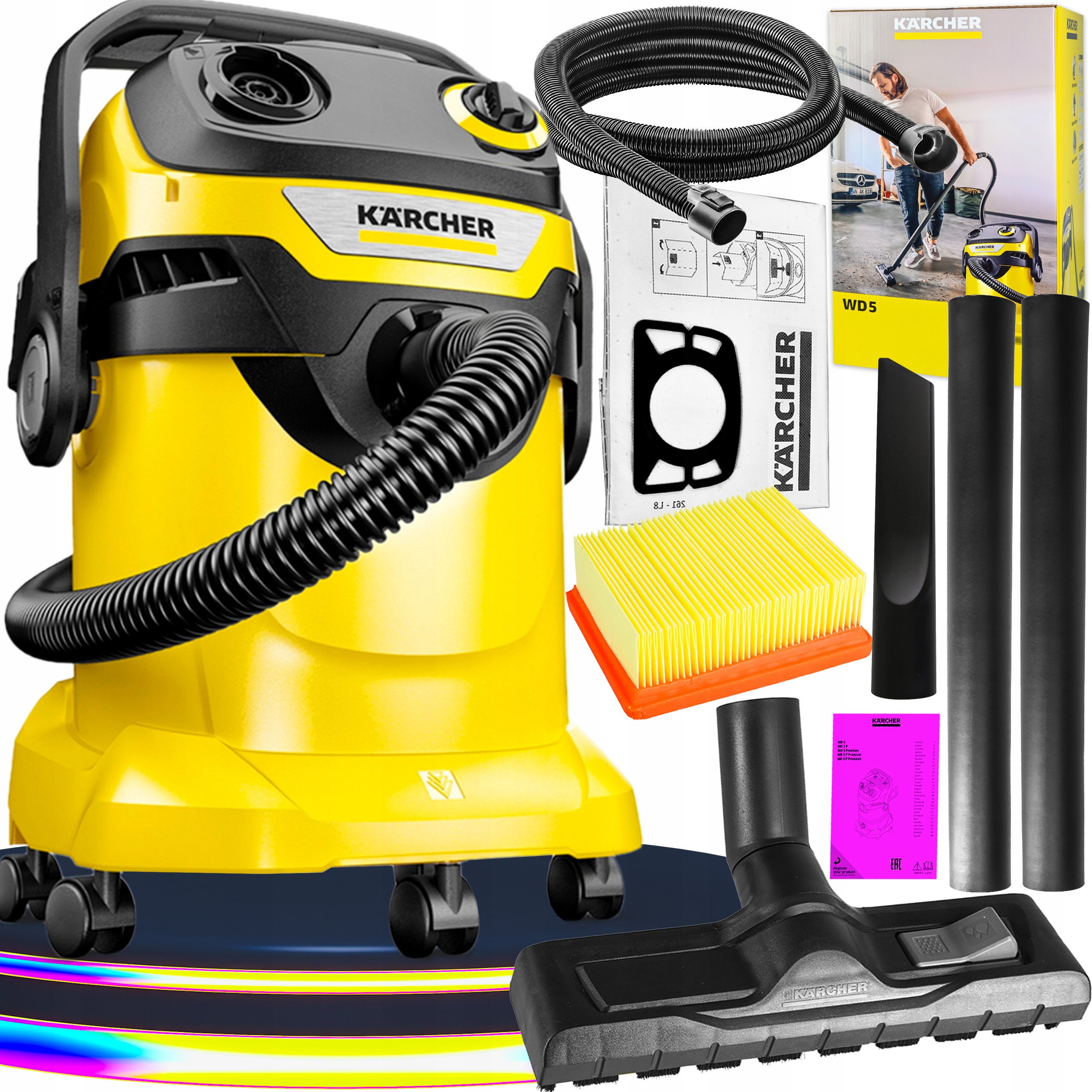 Priemyselný vysávač Kärcher WD 5 V-25/5/22 1100 W